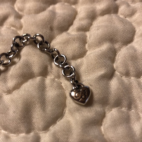 Brighton silver heart necklace in great condition - Picture 3 of 4